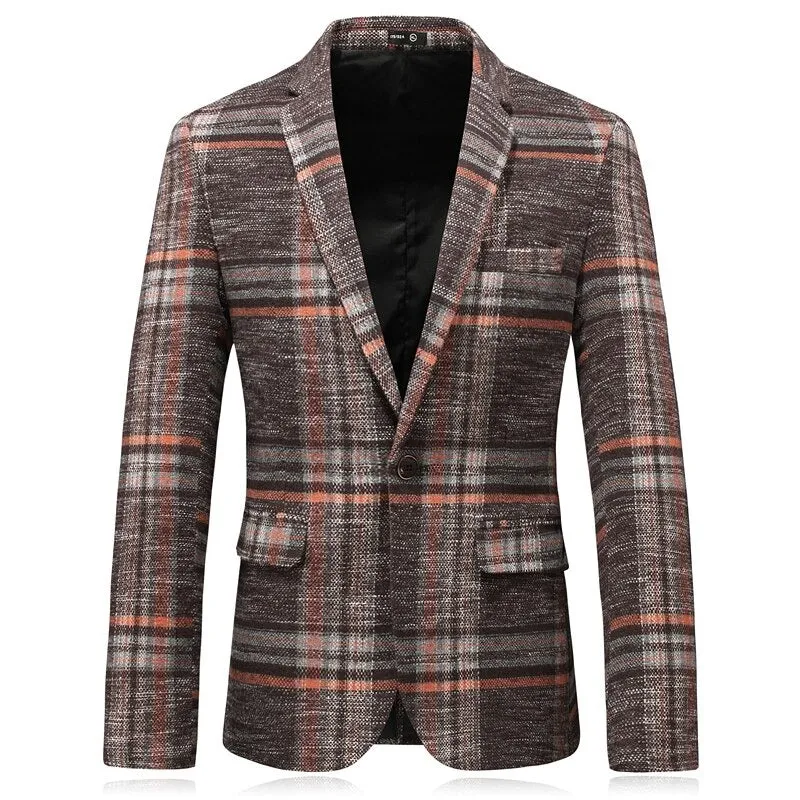 Men's Winter Slim Fit Thick Blazer