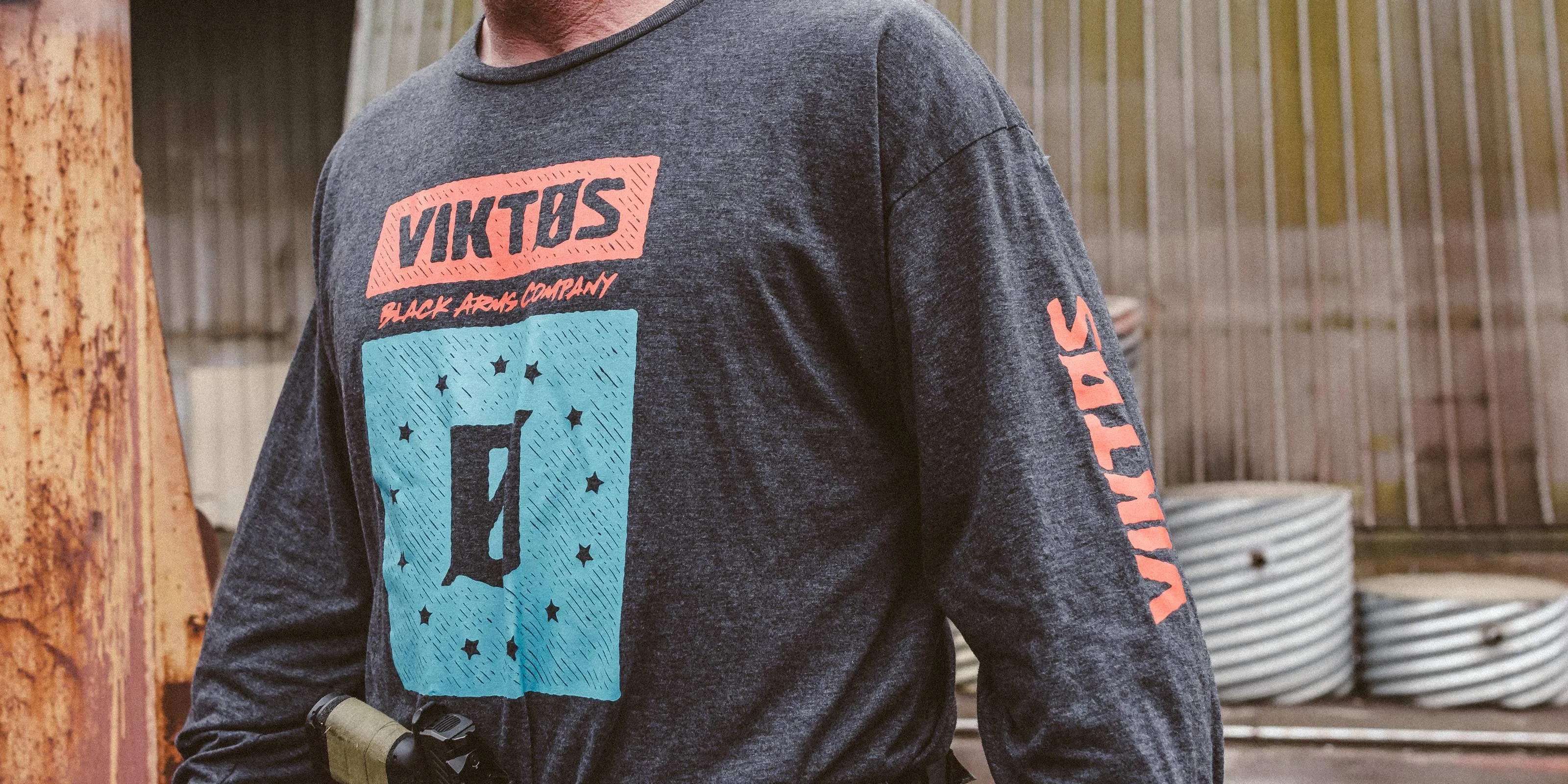 Patriot Block LS Tee