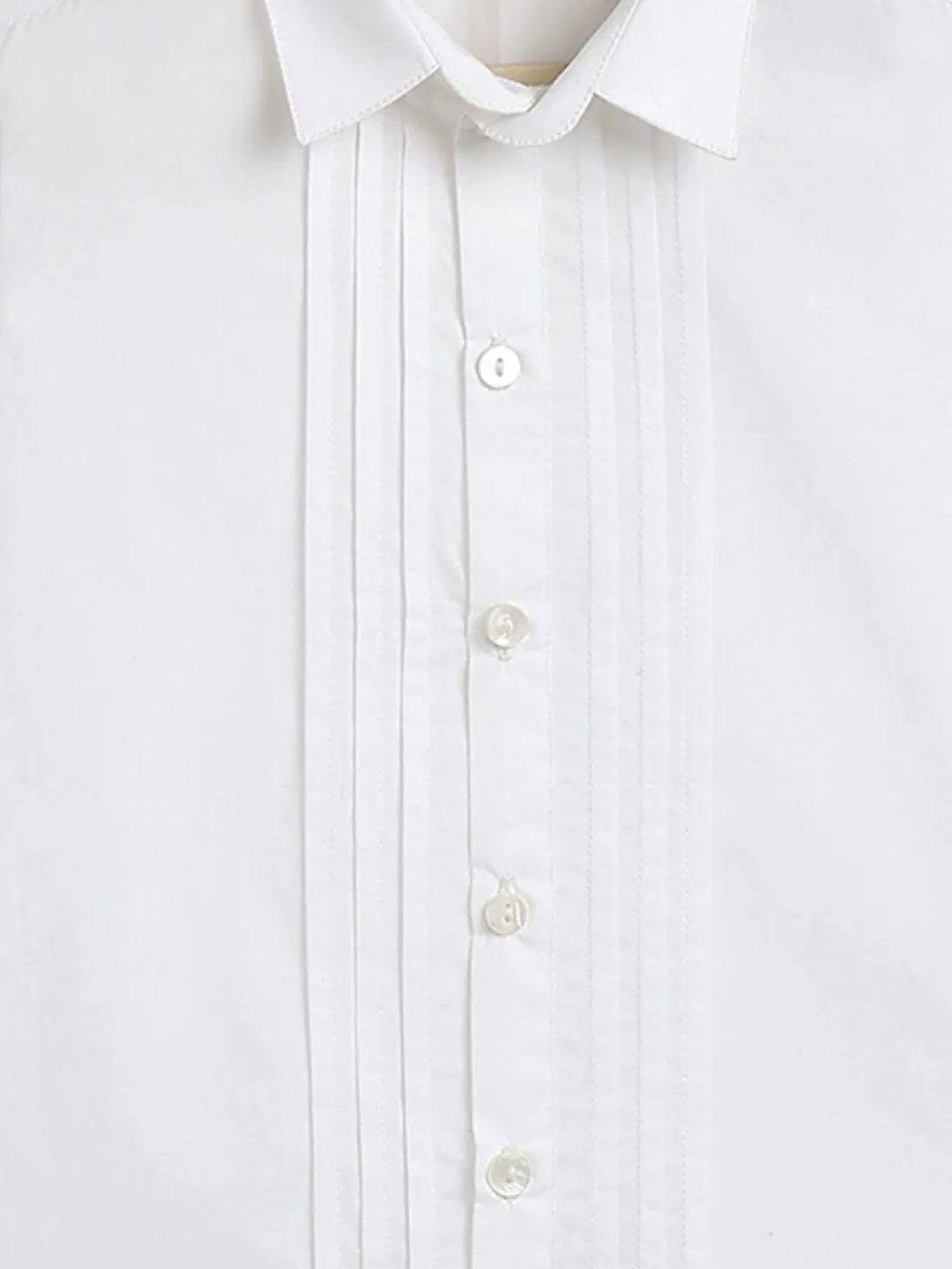 Pre-Order: Boy Holiday Cheer White Shirt - White