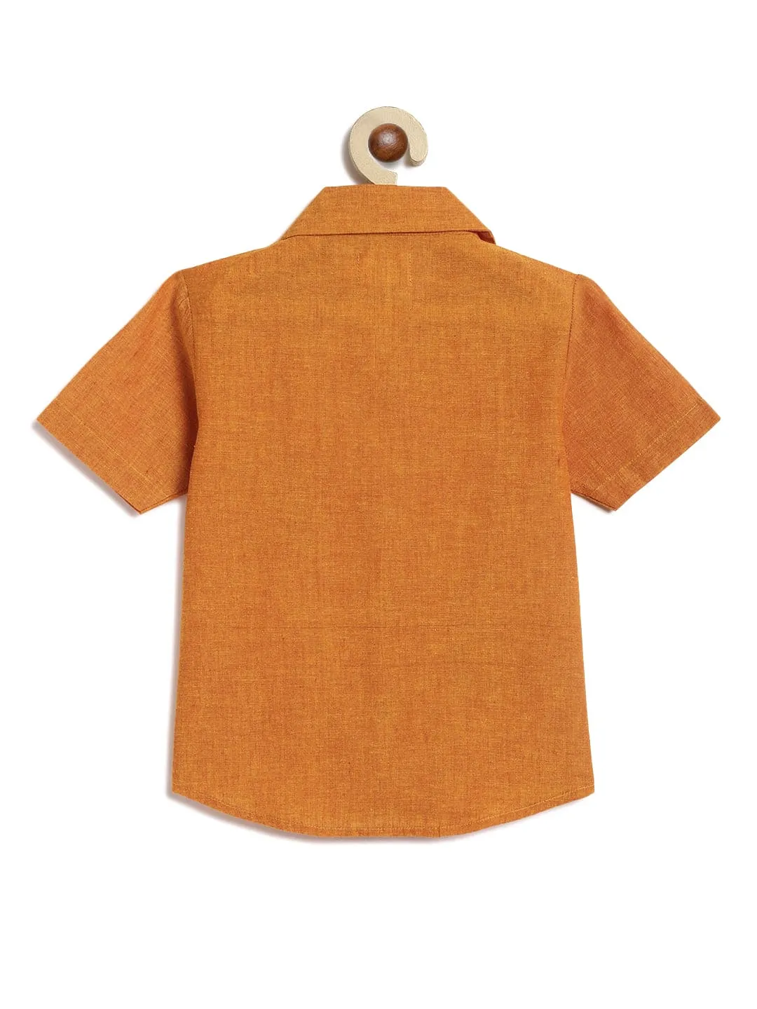 Pre-Order: Unisex Sher Puttar Shirt-Mustard