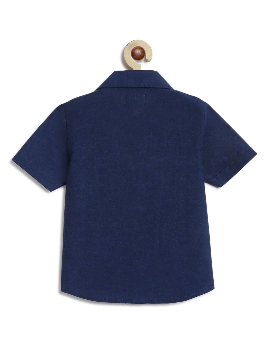 Pre-Order: Unisex Suraj Chanda Shirt-Navy