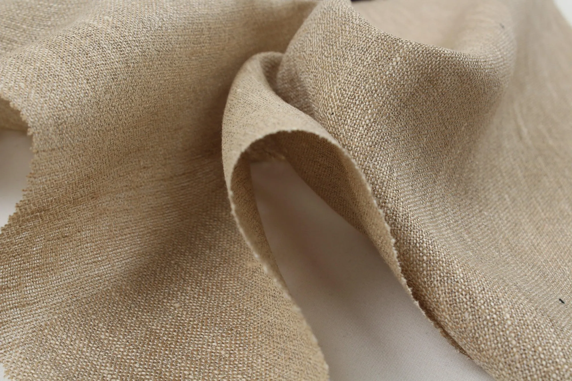 Rustic Light-Weight Linen for Summer Garments - 3 Colors Available