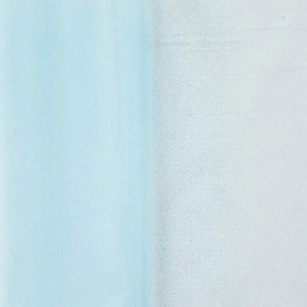 SHIMMER Organza - Light blue