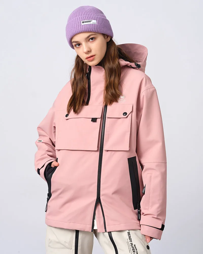 Ski Wear Waterproof Thickened Unisex Ski Jacket