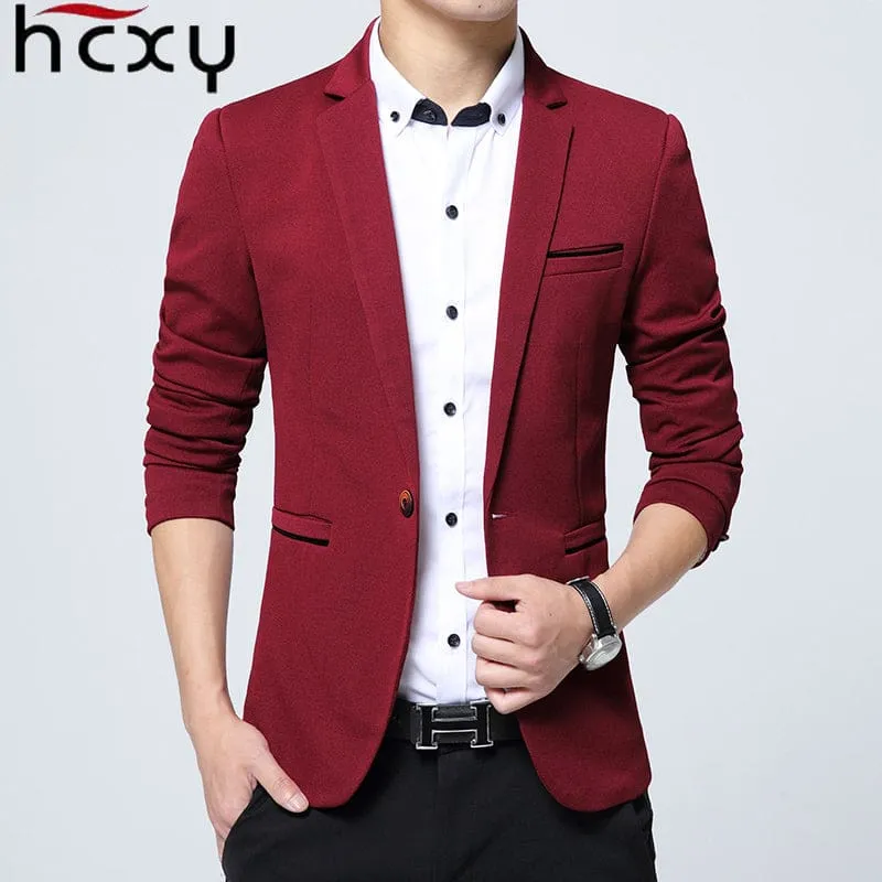 Slim Fit Casual Blazer Suit For Men