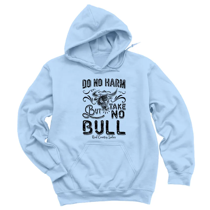 Take No Bull Black Print Hoodies & Long Sleeves