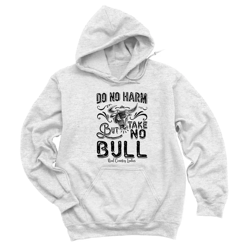 Take No Bull Black Print Hoodies & Long Sleeves