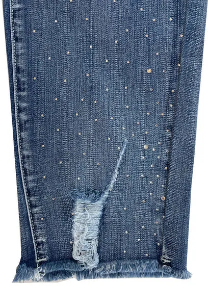 The Waterfall Bling Denim Jean ETHYL Z55