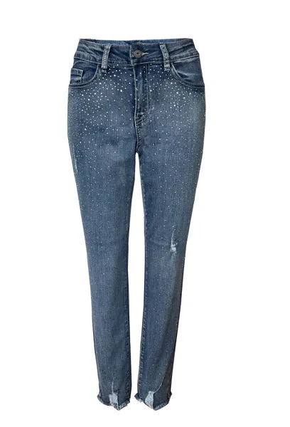 The Waterfall Bling Denim Jean ETHYL Z55