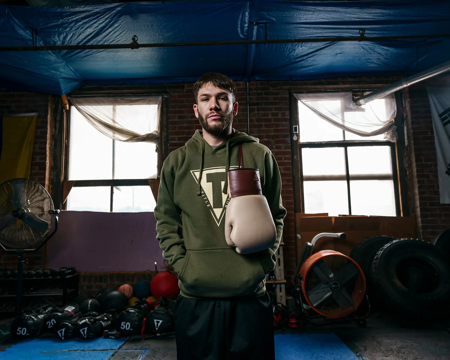 TITLE Boxing Blueprint Hoodie