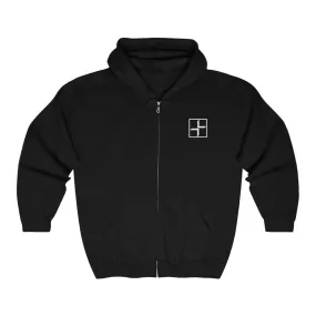 V V Zipped Hoodie