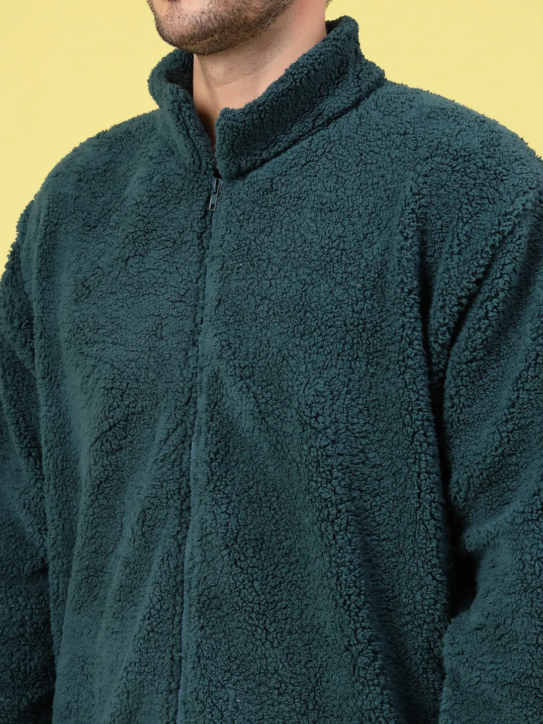 Warm Polyester Sherpa Jacket