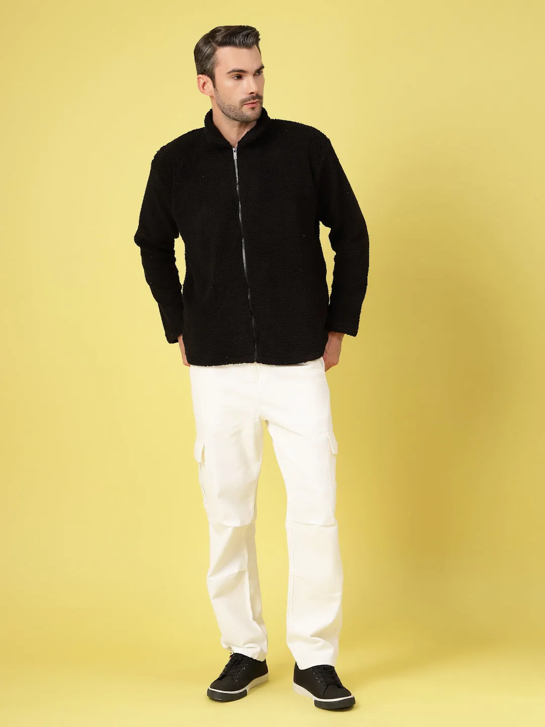 Warm Polyester Sherpa Jacket