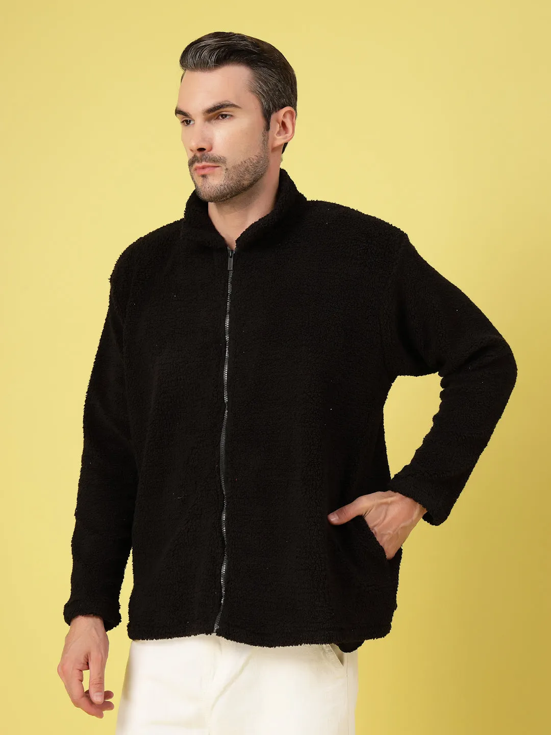 Warm Polyester Sherpa Jacket