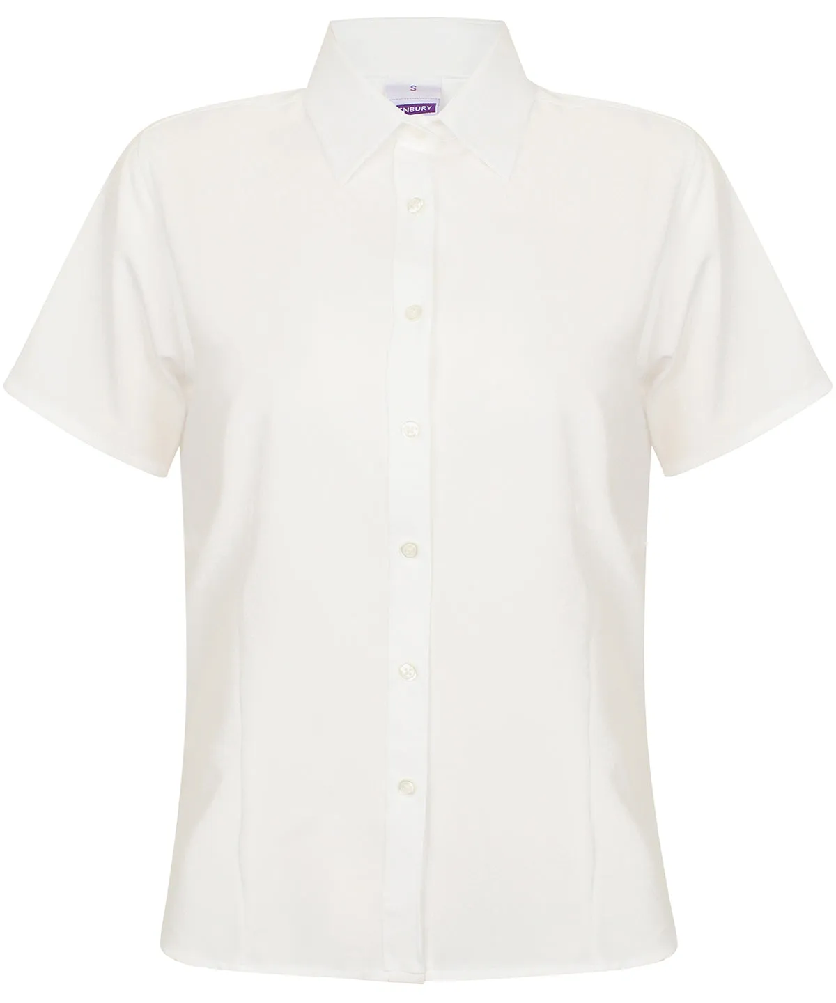 White - Women's wicking antibacterial short sleeve shirt