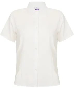 White - Women's wicking antibacterial short sleeve shirt