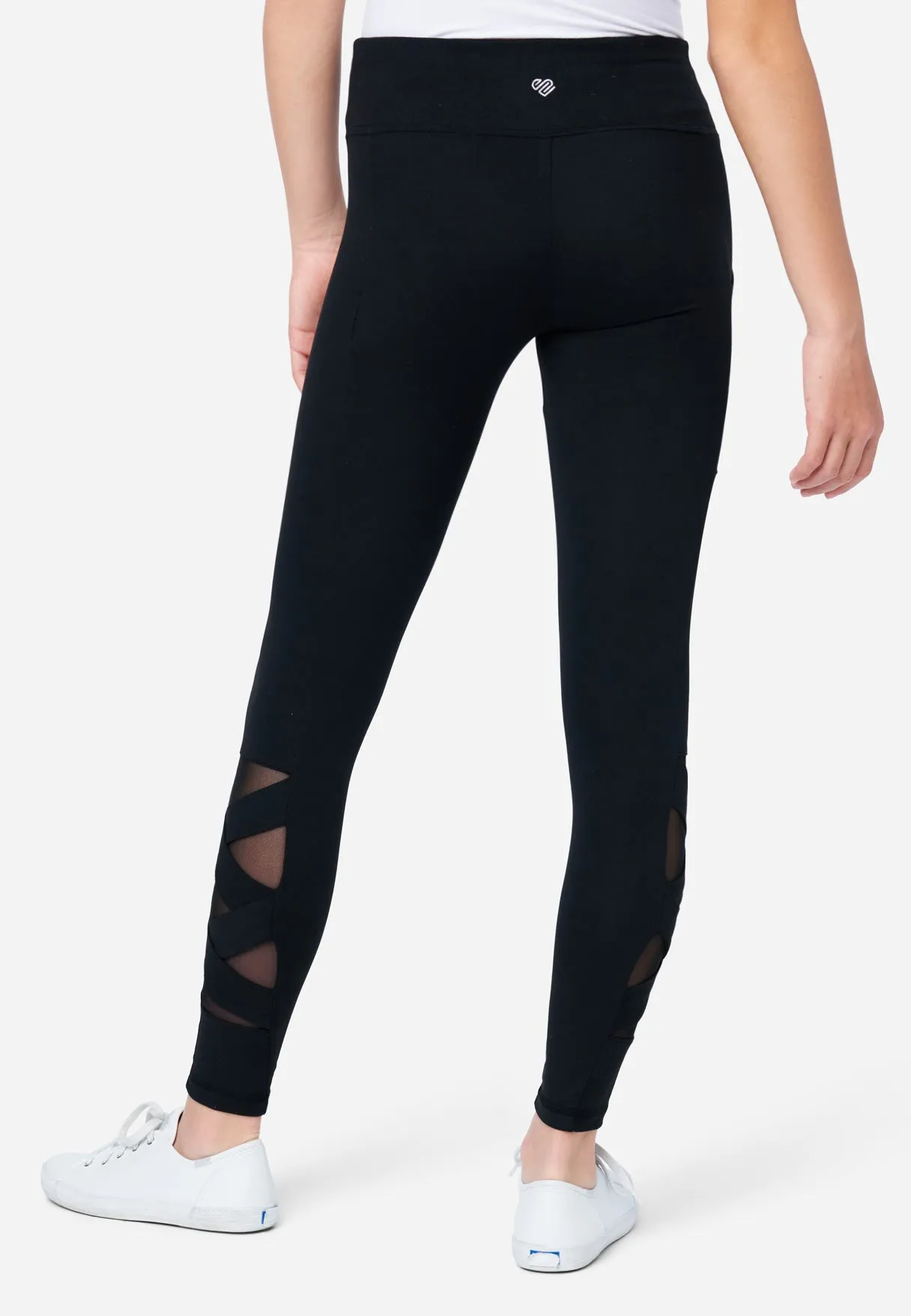 Wide Strap Detail Legging