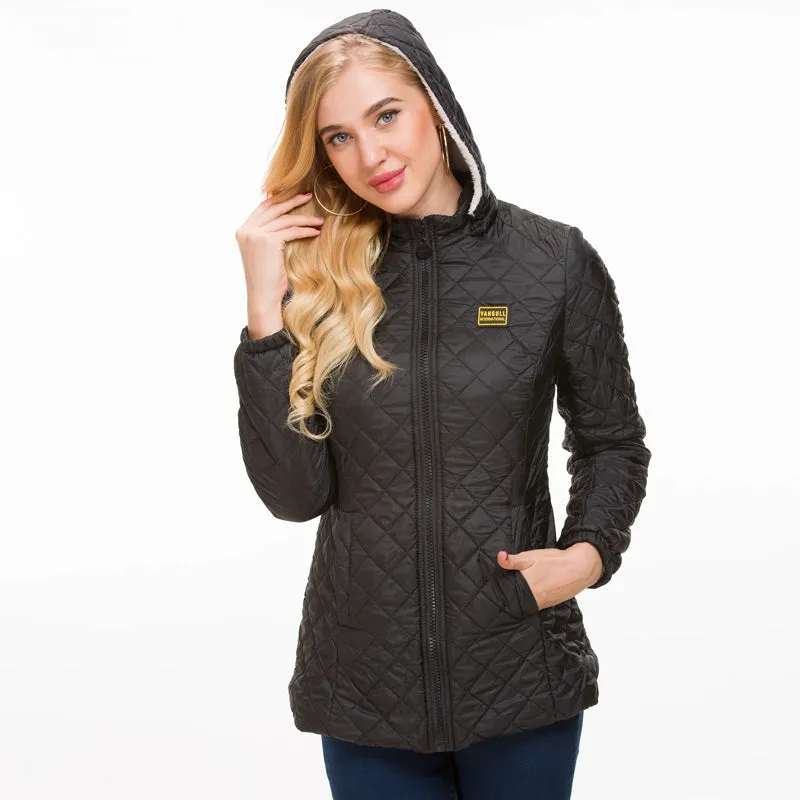 Women's Winter Warm Hooded Jacket