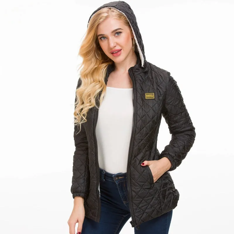 Women's Winter Warm Hooded Jacket