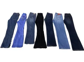 Y2k Classic Flare Leg Jeans - 18 Pcs